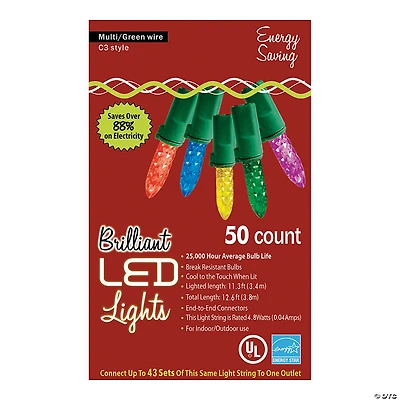 50L MU Holiday LED Lights - C3 Style