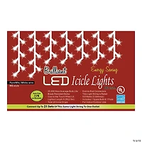 100L Icicle Holiday LED Lights - C3 Style