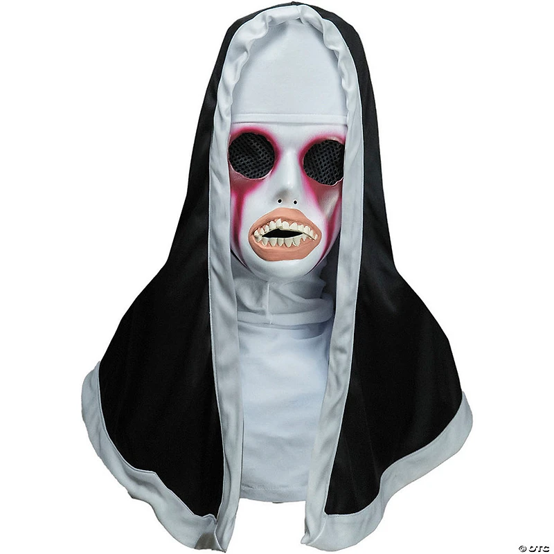 Adults The Purge™ Nun Mask with Light-up Hood - One Size
