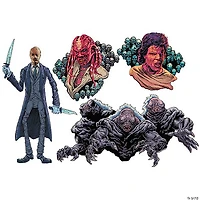 4 Pc. Clive Barker’s Nightbreed Collection Cutout Wall Decorations
