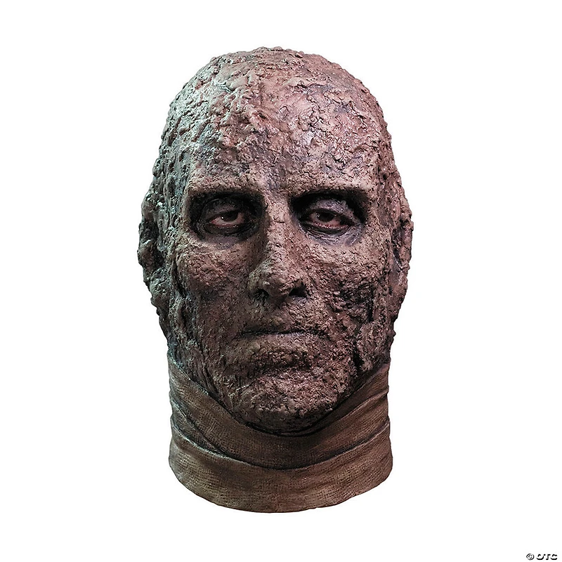 Hammer Horror Mummy Overhead Latex Mask - One Size