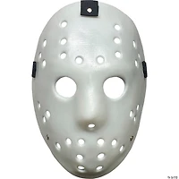 Killer Goalie White Injection Plastic Full Mask - One Size