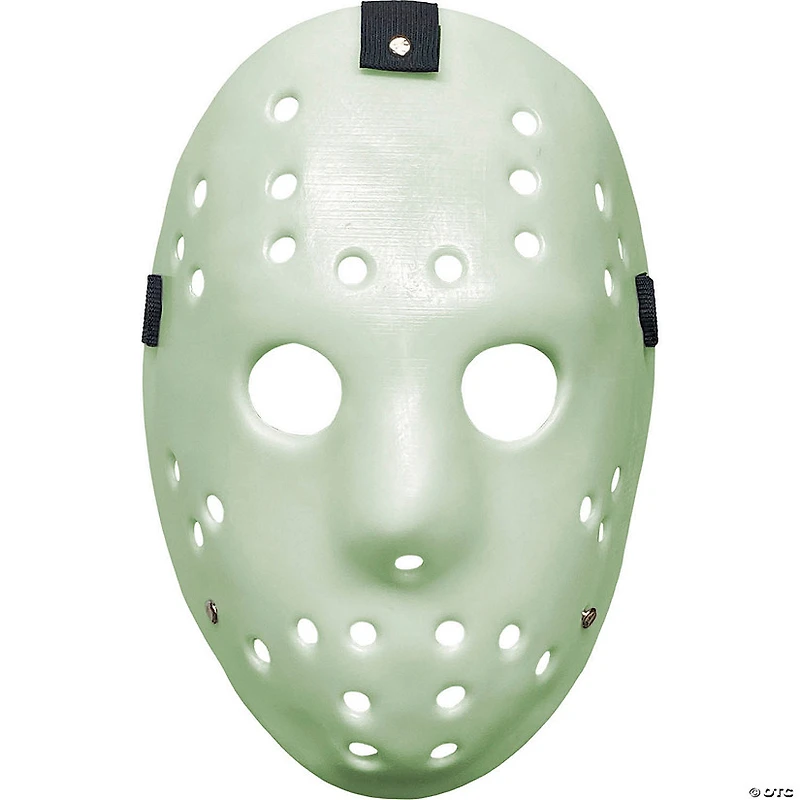 Killer Goalie Glow-in-the-Dark  Injection Plastic Full Mask - One Size