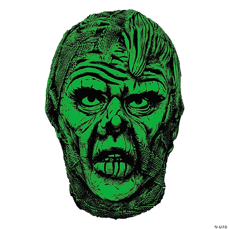 Don Post Studios Glow-in-the-Dark Glowing Ghoulies Mummy Overhead Mask - One Size