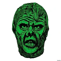 Don Post Studios Glow-in-the-Dark Glowing Ghoulies Mummy Overhead Mask - One Size