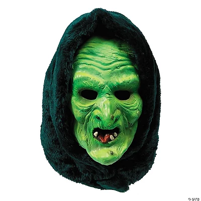Don Post Studios™ Witch Overhead Latex Mask with Hood - One Size