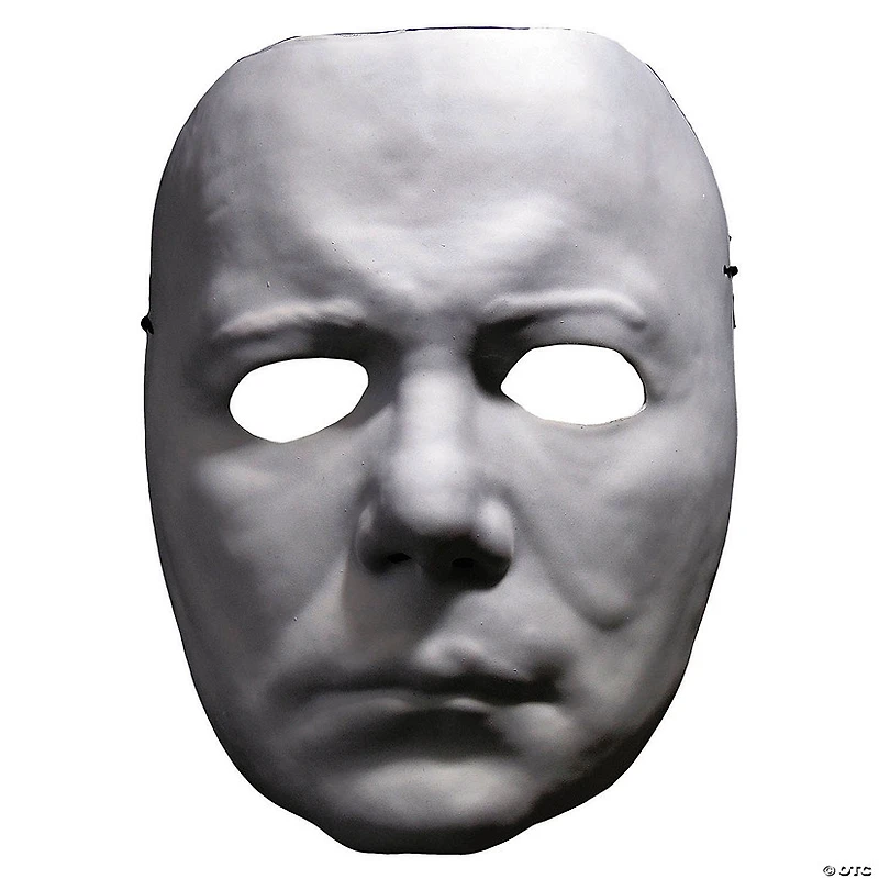 Adults Halloween II™ Michael Myers Vacuform Plastic Mask - One Size