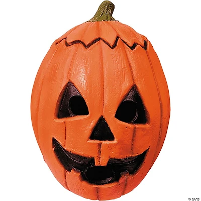 Halloween 3: Season of the Witch™ Glow-in-the-Dark Pumpkin Mask Costume Accessory