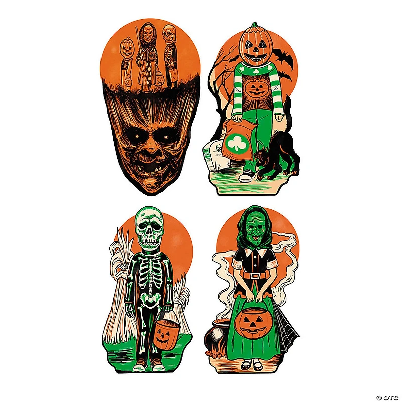 4 Pc. Halloween 3: Season of the Witch™ Cutout Wall Decorations