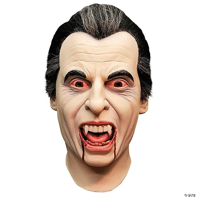 Adults Hammer Horror Dracula Overhead Latex Mask - One Size