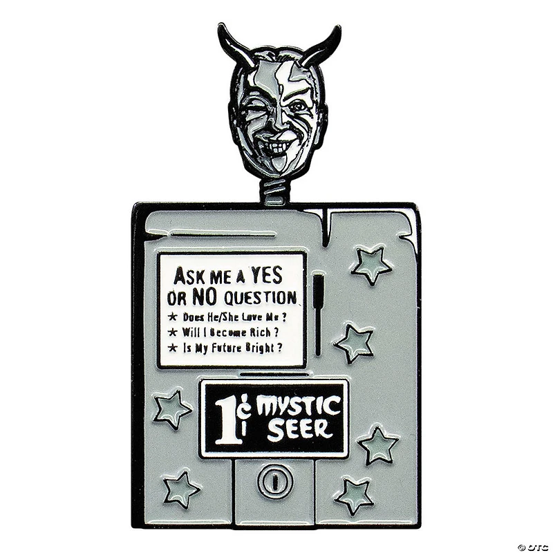 The Twilight Zone™ Mystic Seer Machine Full-Color Enamel Pin