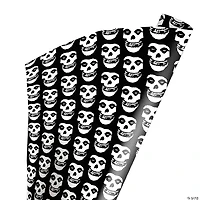 96" x 30" Wrapped in Terror Misfits Skull Wrapping Paper