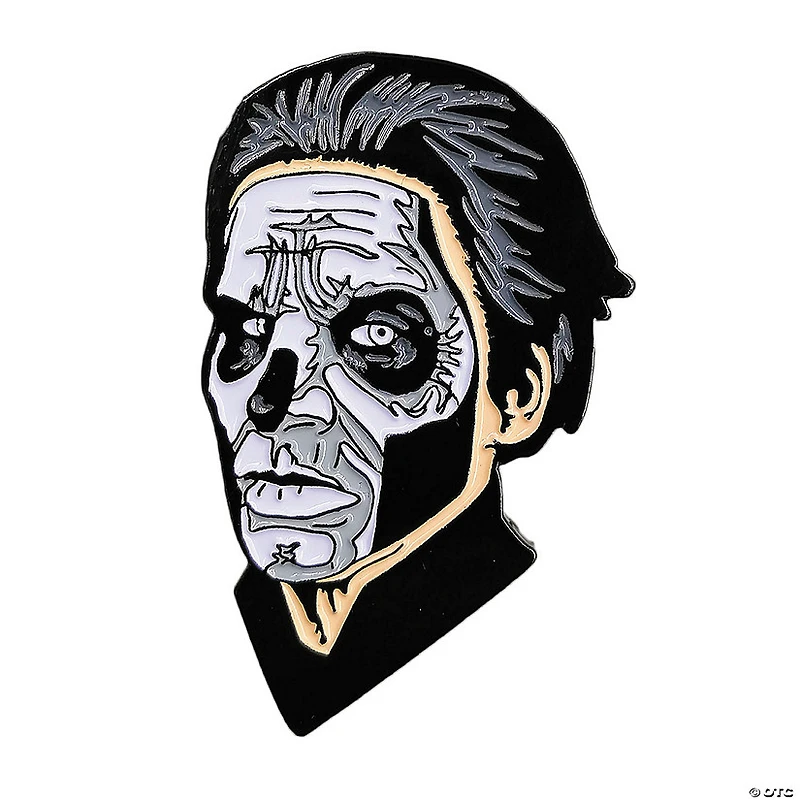 2" Ghost Papa Emeritus III Character Face Full-Color Enamel Pin