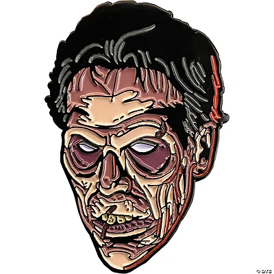 1 3/4" Evil Dead 2™ Evil Ash Face Full-Color Enamel Pin