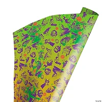 96" x 30" Wrapped in Terror Goosebumps™ Splatter Wrapping Paper
