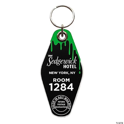 2" Ghostbusters™ Sedgewick Hotel Full-Color Metal Keychain