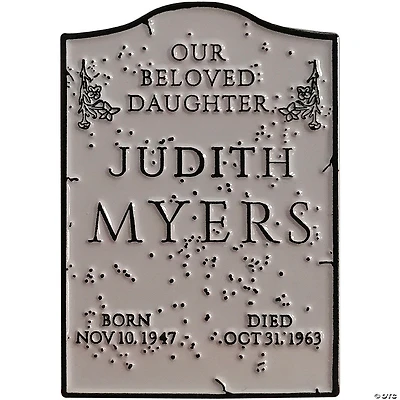 1 1/2" Halloween™ (1978) Judith Myers Tomb Enamel Pin