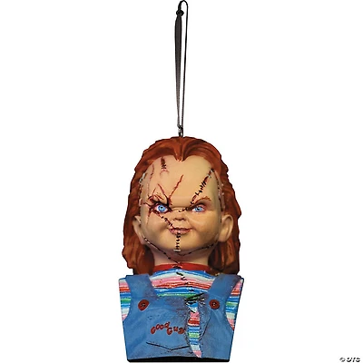 Child’s Play: Bride of Chucky™ Chucky Bust Ornament Collectible Halloween Decoration