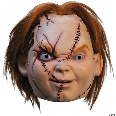 Adults Child’s Play: Curse of Chucky™ Scarred Chucky Latex Mask - One Size