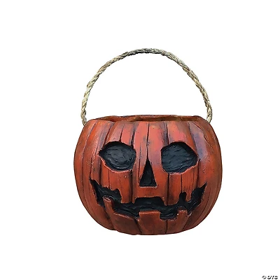 6" Candy Corn™ Jacob Atkins Pumpkin Candy Pail Halloween Accessory