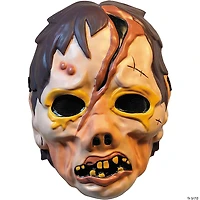 Haunt™ Zombie Overhead Vacuform Plastic Mask - One Size