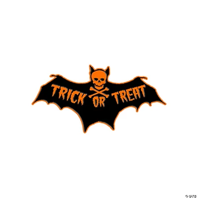 1 1/2" Toxictoons™ Trick-or-Treat Bat Full-Color Enamel Pin