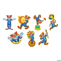 Bozo the Clown™ Cutouts Wall Decoration Collection