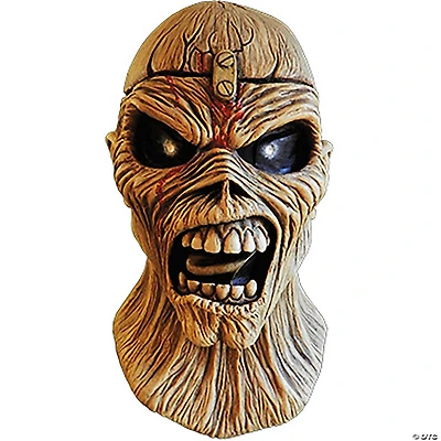 Adults Iron Maiden Piece Of Mind Eddie Overhead Latex Mask - One Size