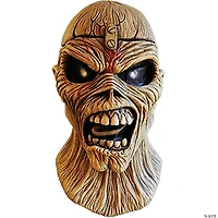 Adults Iron Maiden Piece Of Mind Eddie Overhead Latex Mask - One Size