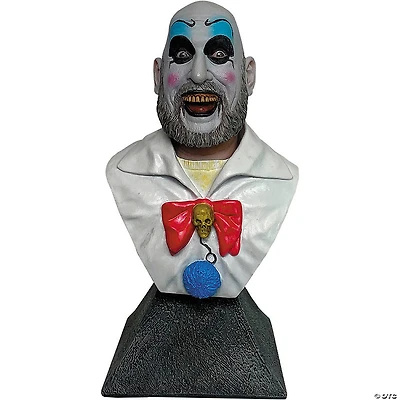 5" Rob Zombie’s House of 1000 Corpses™ Captain Spaulding Mini Bust Collectible Halloween Decoration
