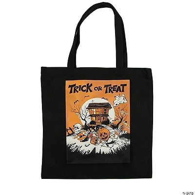 Halloween Trick-or-Treat Bag - The Wicked Three - Ghost, Skull & Jack-o'-Lantern