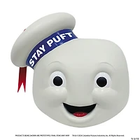 Ghostbusters™ Stay Puft Marshmallow Man Overhead Vinyl Mask - One Size