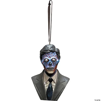 3 1/2" John Carpenter’s They Live!™ Alien Ornament Halloween Decoration