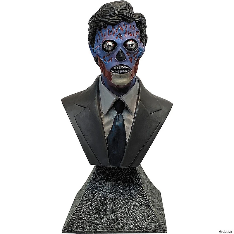 5" John Carpenter’s They Live The Businessman Mini Bust Collectible Halloween Decoration