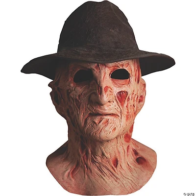 Adults A Nightmare on Elm Street 4: The Dream Master Deluxe Freddy Krueger Mask with Hat
