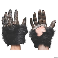 Adults Latex Gorilla Hands Costume Accessory