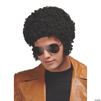 Black Tight Curl Afro Wig