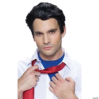 Men's Black Super Dude Wig
