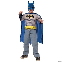 Boy's Muscle Chest Batman Costume - Small