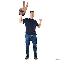 Realistic Peace Sign Foam Hand
