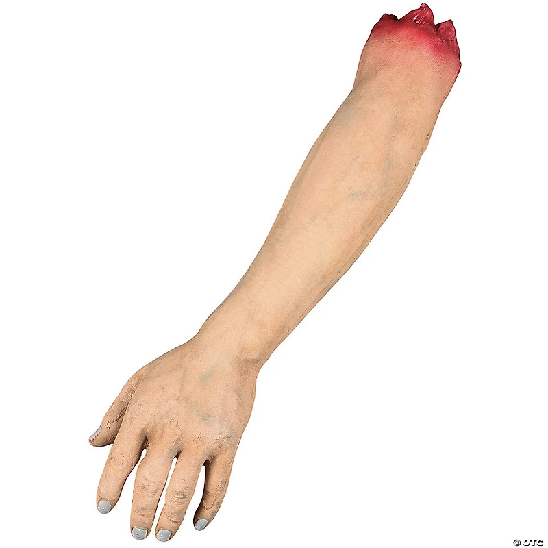 19" Life-Size Vinyl Severed Arm Halloween Prop