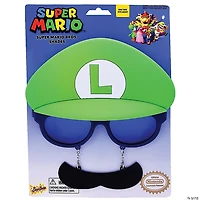 Adults Super Mario Bros.™ Luigi Glasses