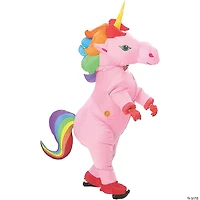 Adults Inflatable Pink Unicorn