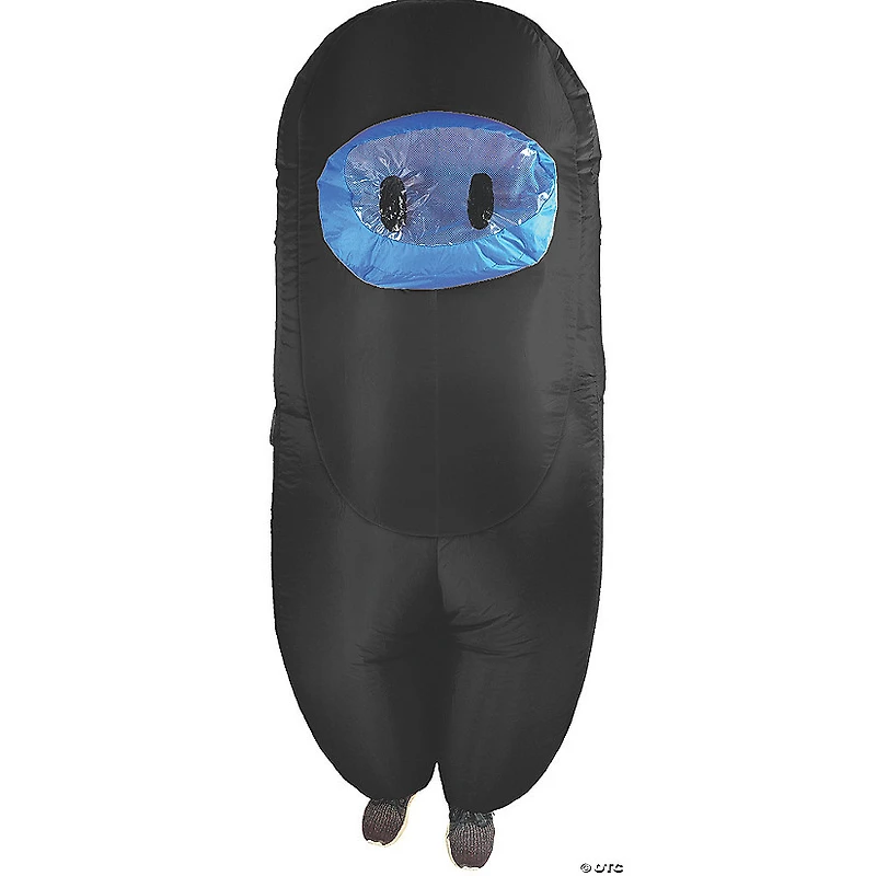 Kids Black Inflatable Crewmate Killer Costume