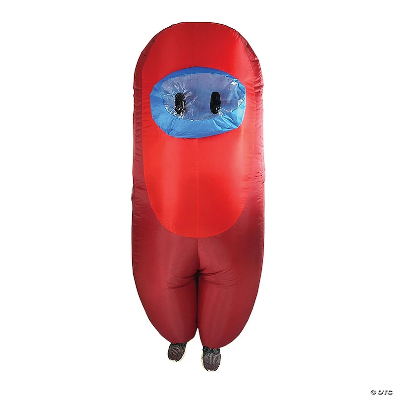 Kids Red Inflatable Crewmate Killer Costume