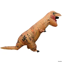 Adults Inflatable Brown T-Rex Costume