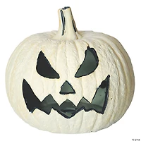 Pumpkin Fire Log Halloween Decoration