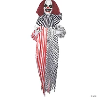 5' Hanging Shaking Clown Halloween Decoration