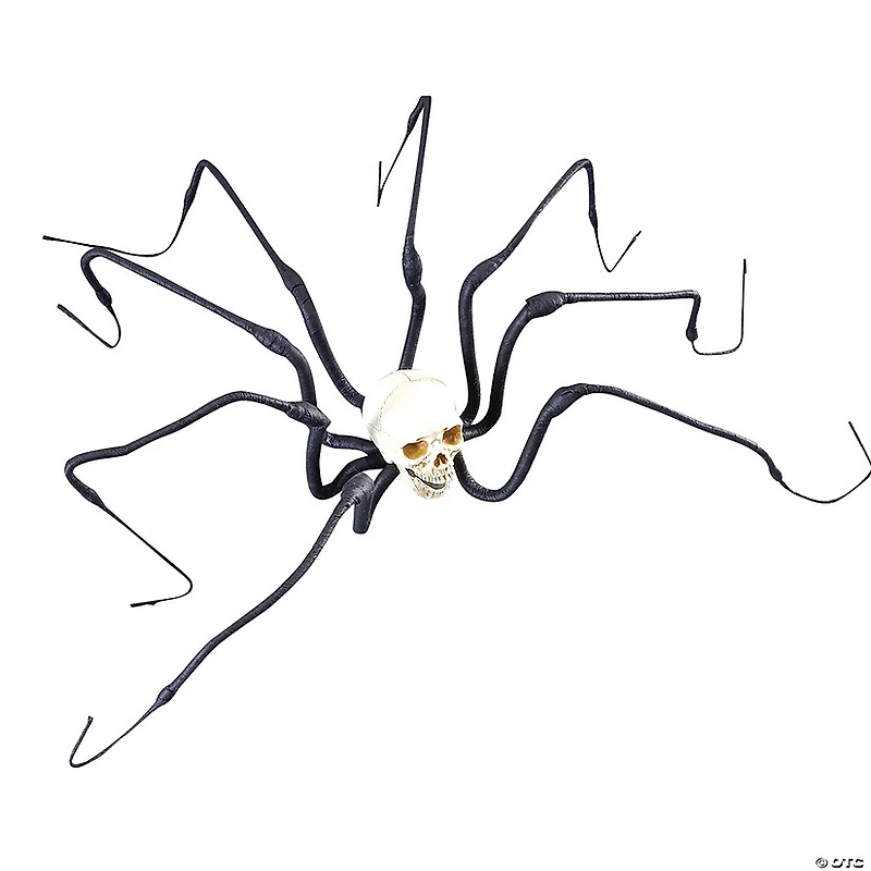 47" Skull Spider Decoration