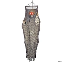 41" Shaking Reaper in a Cage Halloween Decoration